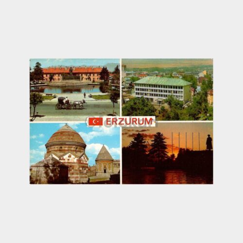 Erzurum 4 Görünüş Kartpostal