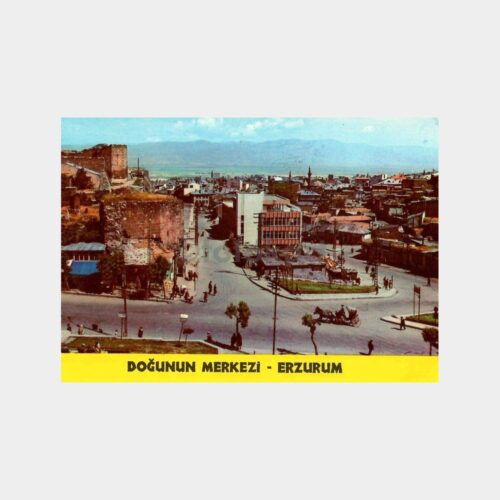 Erzurum - Doğunun Merkezi Genel Görünüş Kartpostal