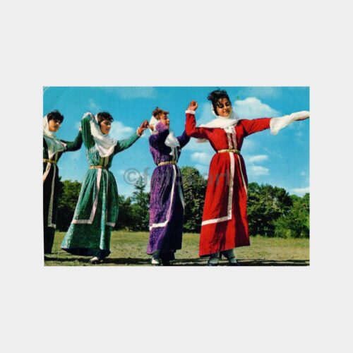 Erzurum Kız Folklor Ekibi Kartpostal