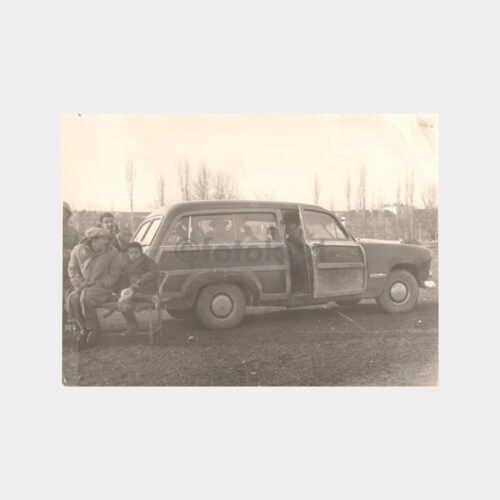 1956 Eski Station Otomobil Fotoğraf