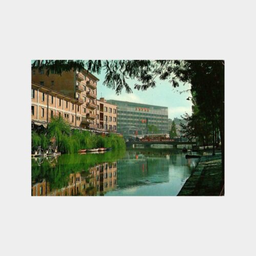 Eskişehir Porsuk Çayı Köprübaşı Kartpostal