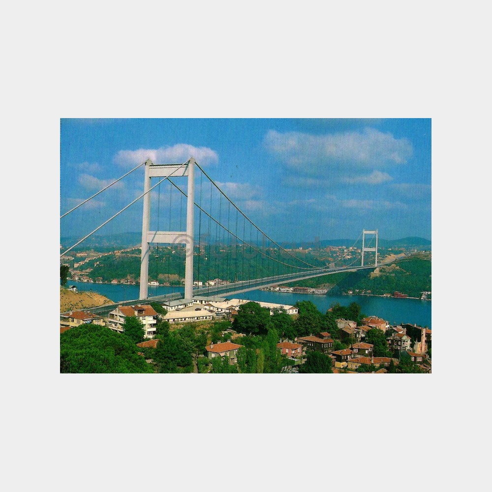 1995 Fatih Köprüsü Konulu Kartpostal