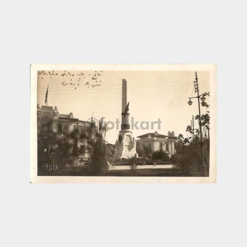 1929 Fatih Şehitleri Abidesi -Editör Djevat- Fotokart