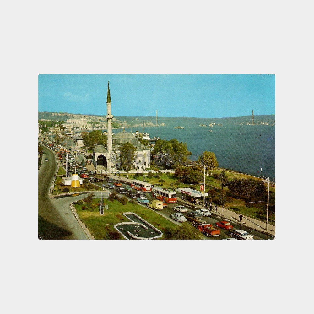 Fındıklı Kabataş İstanbul Kartpostal
