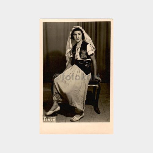 Foto Akın - Folklor-Yerel Giysili Genç Kız Fotoğraf