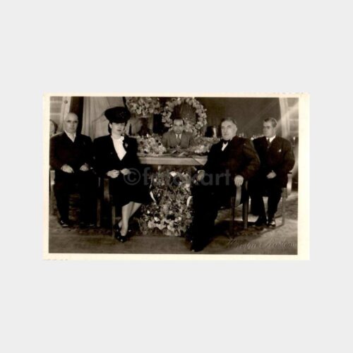 1948 Foto Hamza Rüstem Nikah Hatırası Fotoğraf