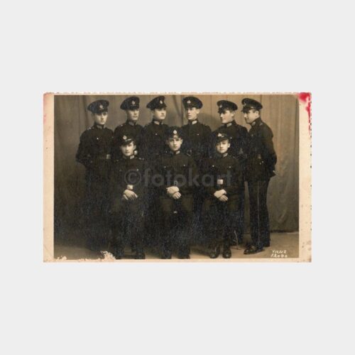 1935 Foto Yıldız Bursa Askeri Öğrenciler Fotoğraf