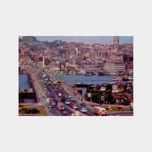 Galata Köprüsü Kartpostal