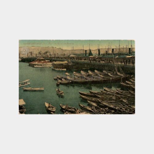 Galata Köprüsü Nadir Kartpostal