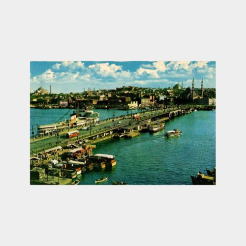 Galata Köprüsü Kartpostal