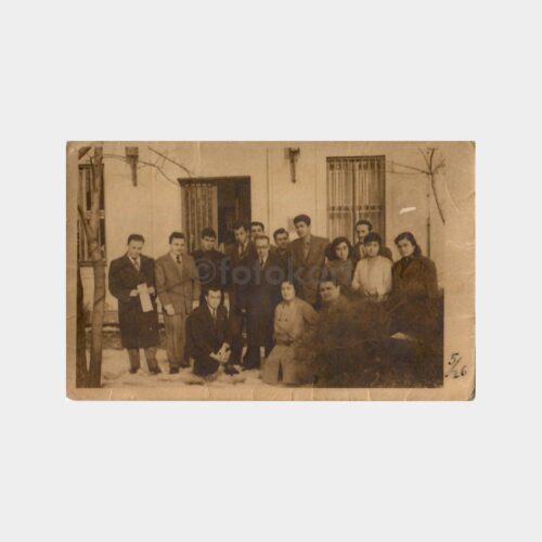 1957 Gazetecilik Enstitüsü Grup Fotoğrafı
