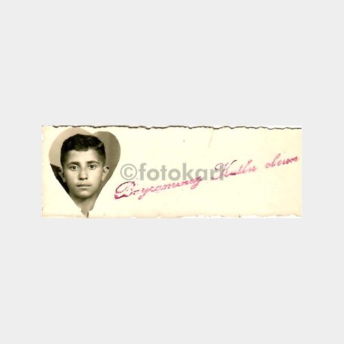 Genç Delikanlı Fotoğraflı Bayram Tebrik Kartı