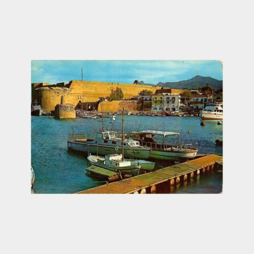 Girne Liman Genel Görünüş Kartpostal