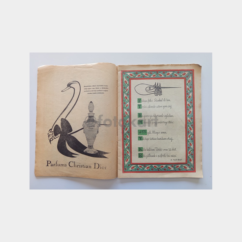 Hafta Dergisi, 29 Mayıs 1953 İstanbul'un Fethinin 500. Yılı Kapak - Görsel 2