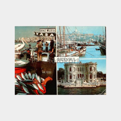 1970 Haliç Balıkçılar - Küçüksu Kasrı Kartpostal