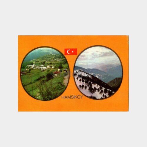Hamsiköy Genel Görünüş Kartpostal