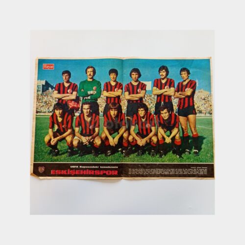 Hayat Dergisi - Orta Sayfası Poster, No. 09 Eskişehirspor Futbol Takımı