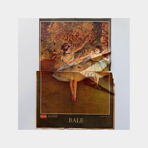 Hayat Dergisi - Orta Sayfası Poster, No. 58 Bale (İki Parça)