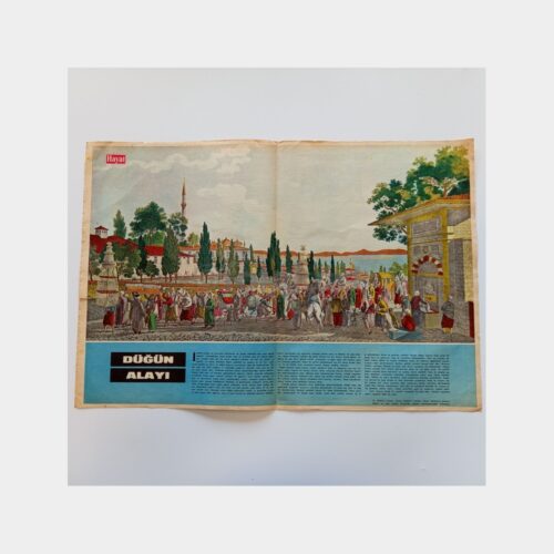 Hayat Dergisi - Orta Sayfası Poster, No. 10 Düğün Alayı