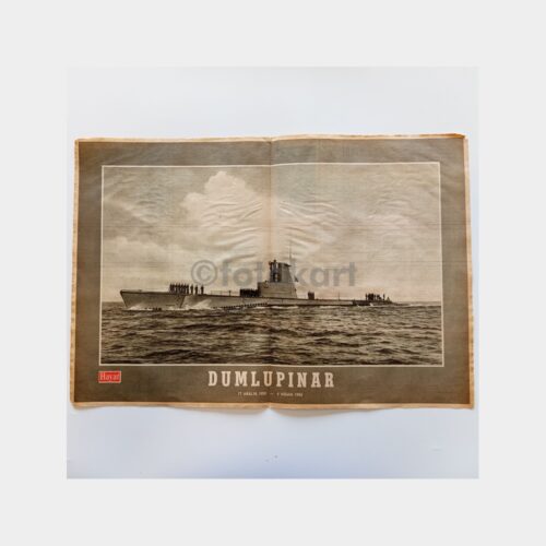 Hayat Dergisi - Orta Sayfası Poster, No. 49 Dumlupınar Denizaltısı
