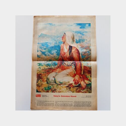 Hayat Dergisi - Orta Sayfası Poster, No. 31 Hatay'ın Anavatan Hasreti Tablo