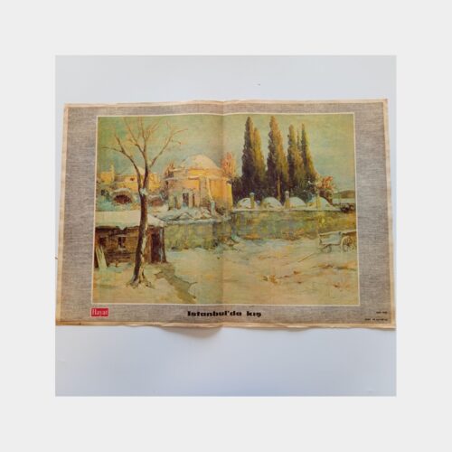 Hayat Dergisi - Orta Sayfası Poster, No. 21 İstanbul'da Kış