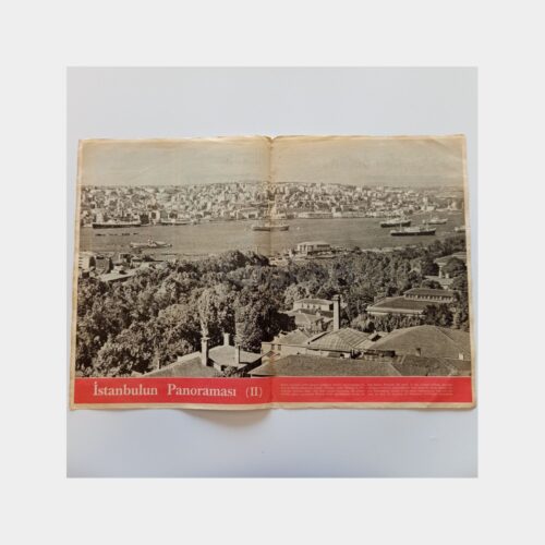 Hayat Dergisi - Orta Sayfası Poster, No. 12 İstanbul'un Panoraması II
