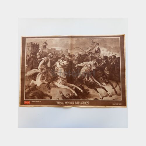 Hayat Dergisi - Orta Sayfası Poster, No. 22 Varna Meydan Muharebesi