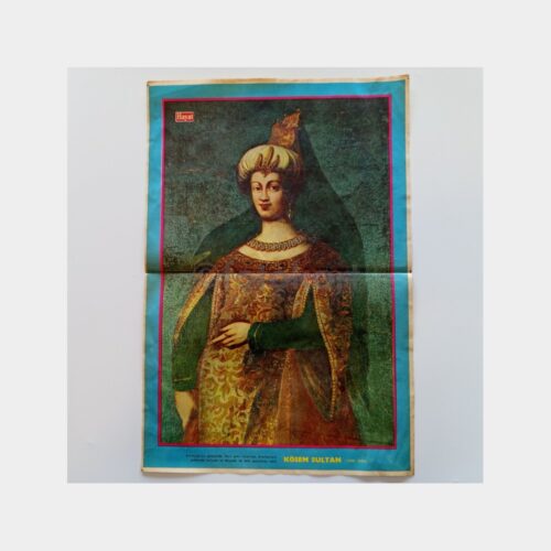 Hayat Dergisi - Orta Sayfası Poster, No. 27 Kösem Sultan