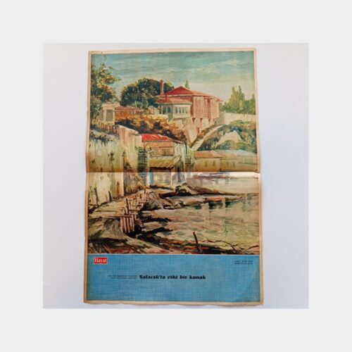 Hayat Dergisi - Orta Sayfası Poster, No. 23 Salacak'ta Eski Bir Konak