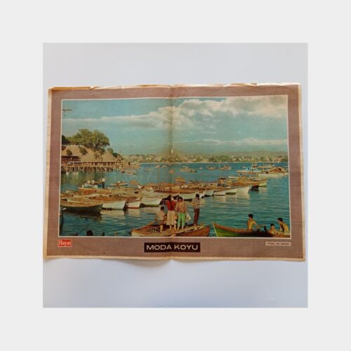 Hayat Dergisi - Orta Sayfası Poster, No. 16 Moda Koyu