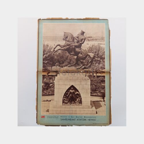 Hayat Dergisi - Orta Sayfası Poster, No. 43 Samsun Atatürk Heykeli