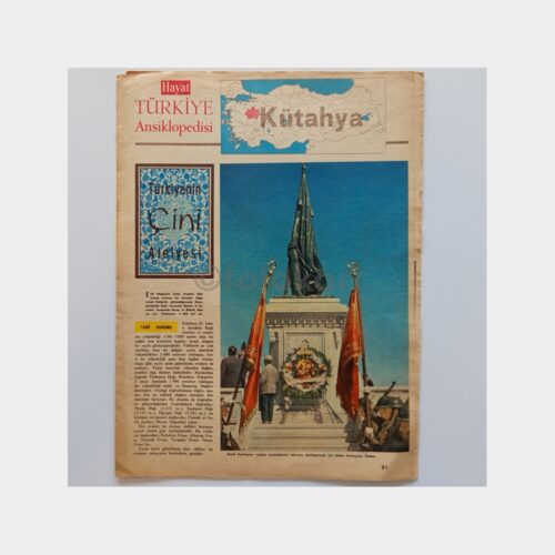 Hayat Dergisi Türkiye Ansiklopedisi Fasikülü - Kütahya