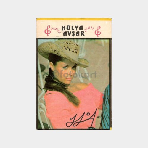 Hülya Avşar - Artistler Serisi Karton Baskı Kart