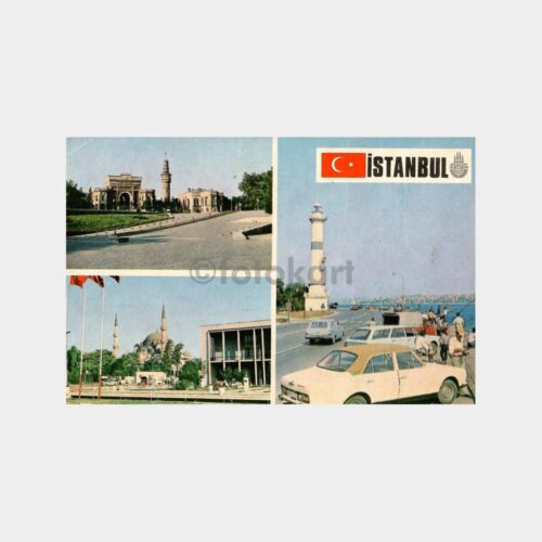 İstanbul 3 Görünüş Kartpostal