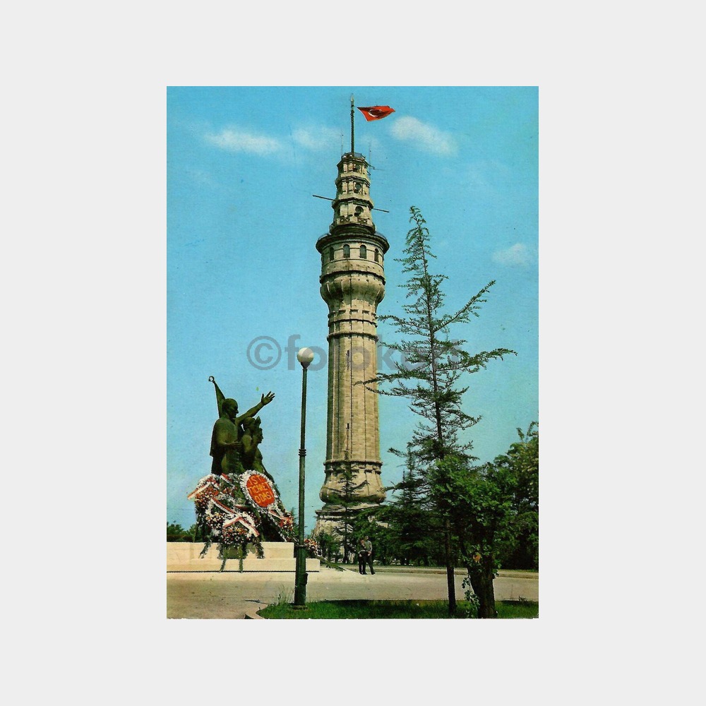 İstanbul Beyazıt Kulesi Kartpostal