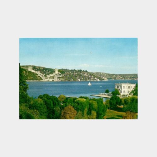 İstanbul Boğaziçi Genel Görünüm Kartpostal