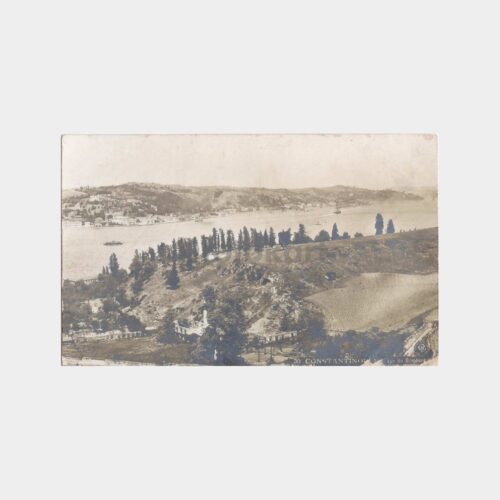 İstanbul Boğaziçi Görünüm Yabancı Kartpostal