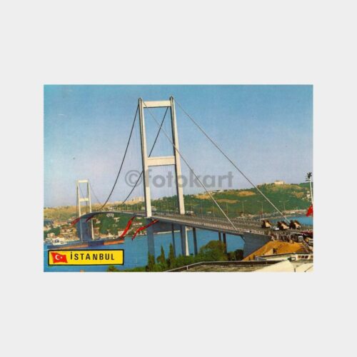 İstanbul Boğaziçi Köprüsü Kartpostal