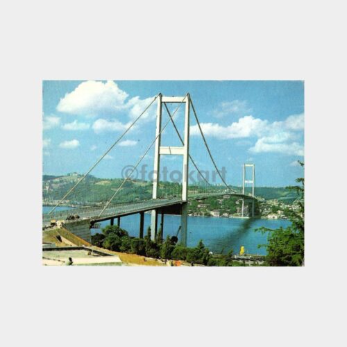 İstanbul Boğaziçi Köprüsü Kartpostal