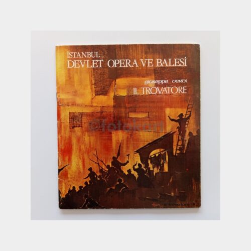 İstanbul Devlet Opera ve Balesi - Il Travatore Kitapçık