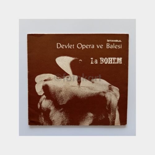 İstanbul Devlet Opera ve Balesi - La Bohem Kitapçık