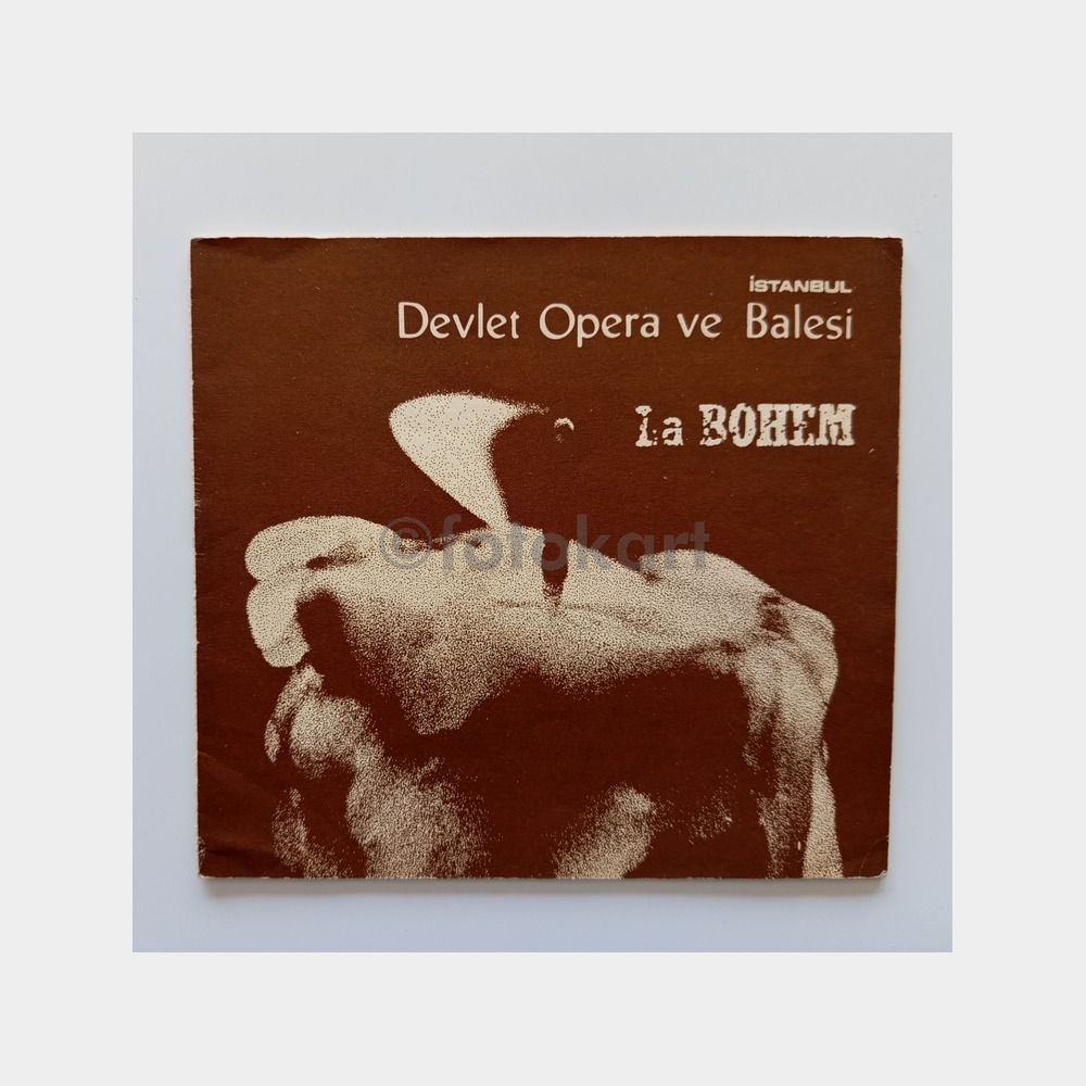 İstanbul Devlet Opera ve Balesi - La Bohem Kitapçık