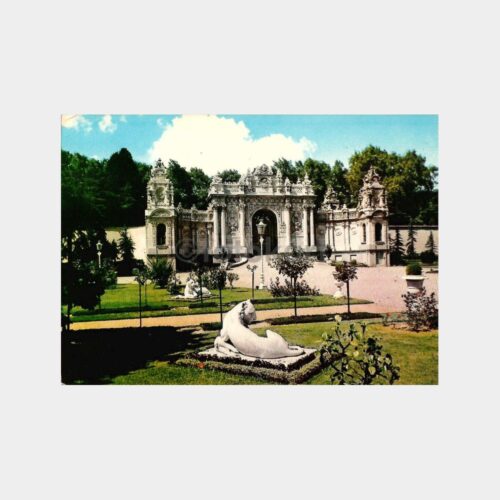 İstanbul Dolmabahçe Sarayı Kapısı Kartpostal