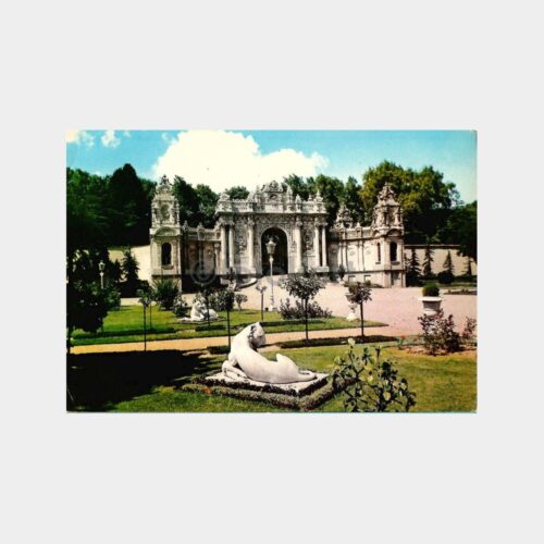 İstanbul Dolmabahçe Sarayı Kapısı Kartpostal