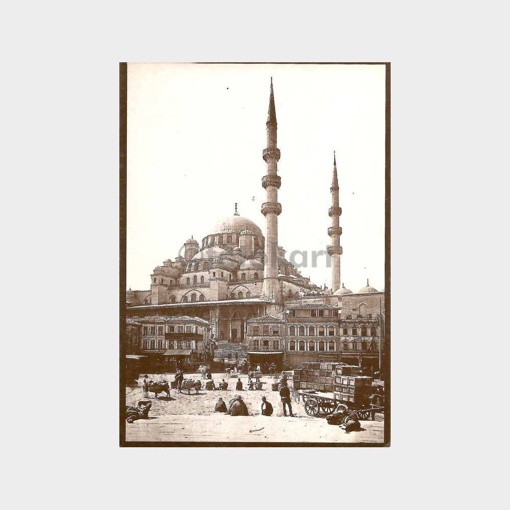 İstanbul Eminönü Yeni Cami Berggren Rep. Kartpostal