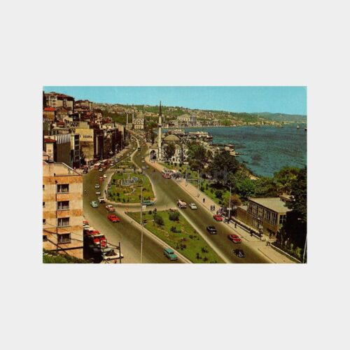 1975 İstanbul Fındıklı-Dolmabahçe Konulu Kartpostal
