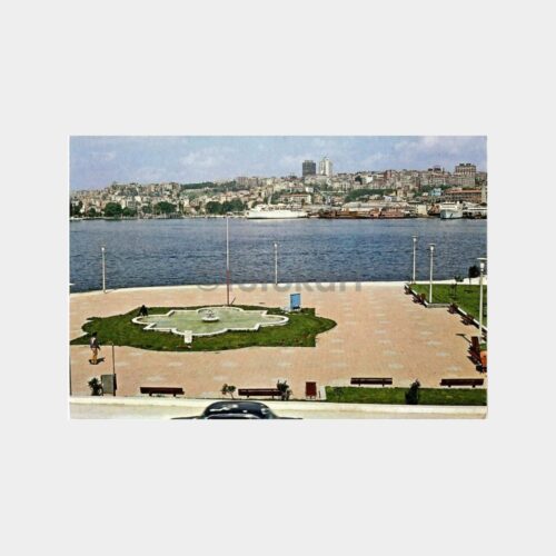 İstanbul Haliç'ten Bir Görünüm Kartpostal