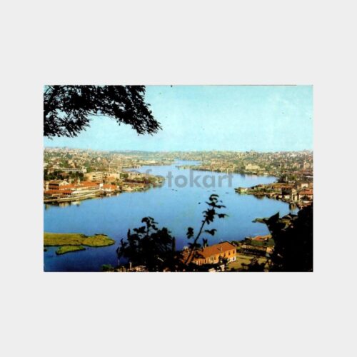 İstanbul Haliç Görünüm Kartpostal