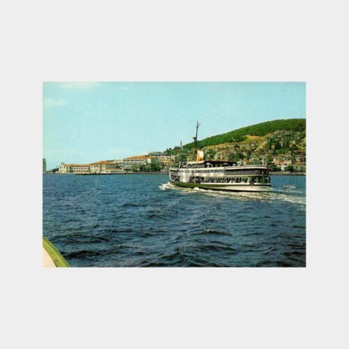 İstanbul Heybeliada Vapuru Kartpostal